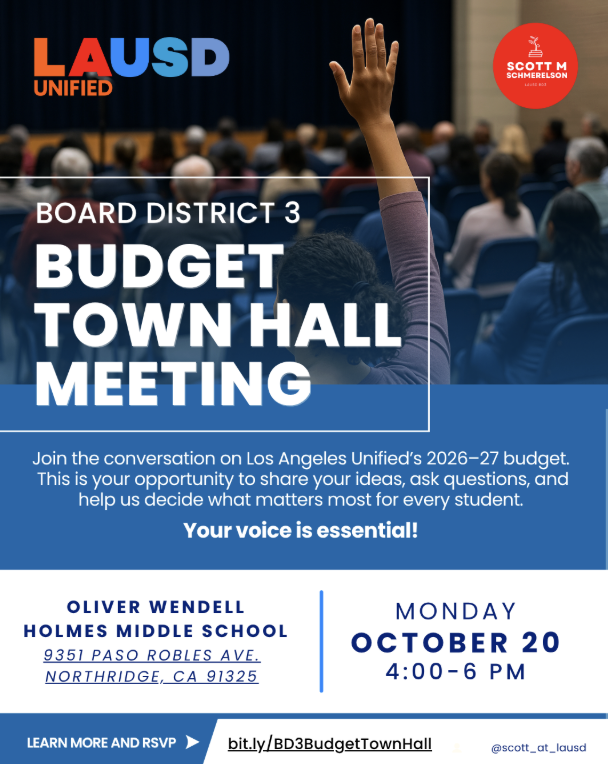Board District 3 Budget Town Hall Meeting