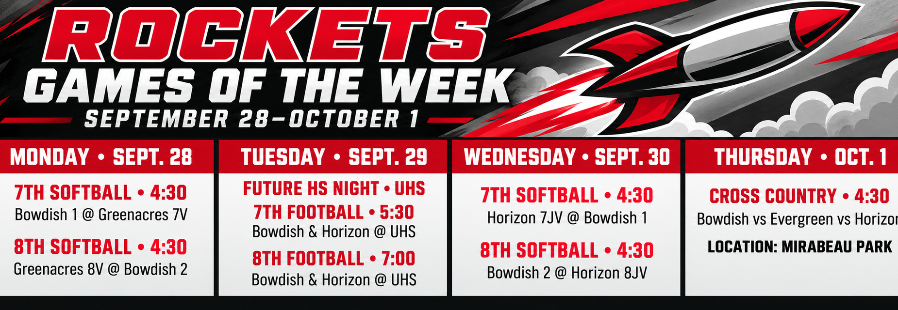Games of the Week