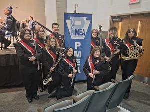 PMEA D3 Band Festival Students