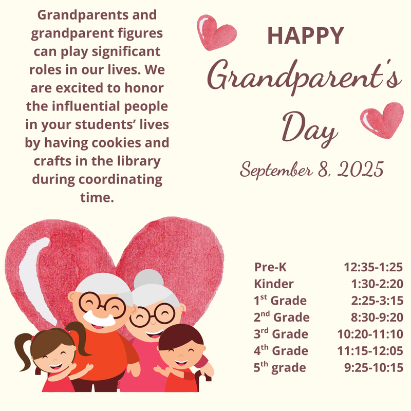Grandparents Day 9/8/25 Featured Photo
