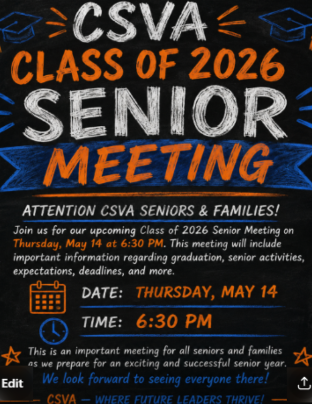 Senior Meeting