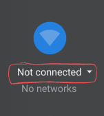 Wifi not connected