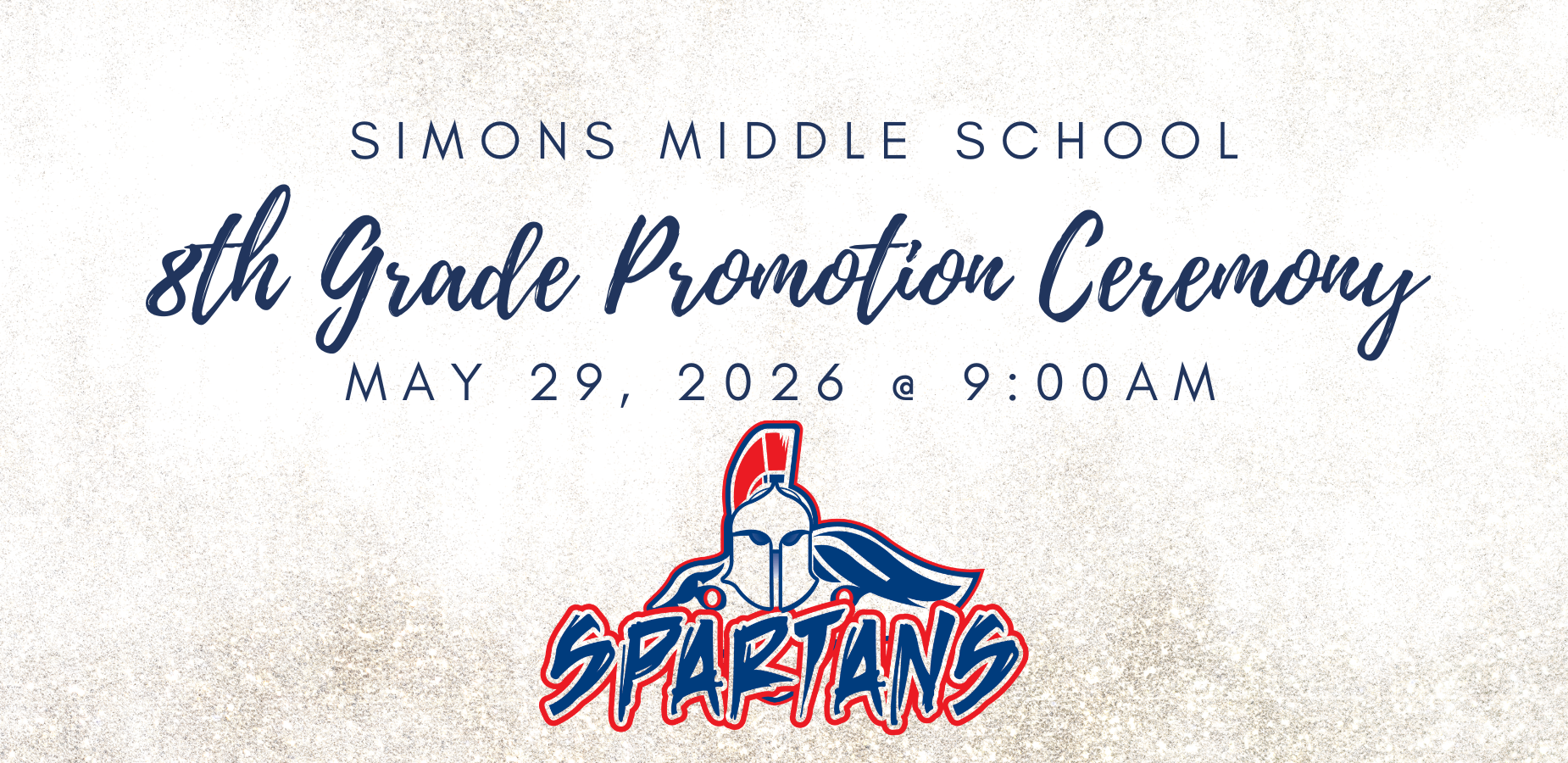 Promotion ceremony shuffle banner