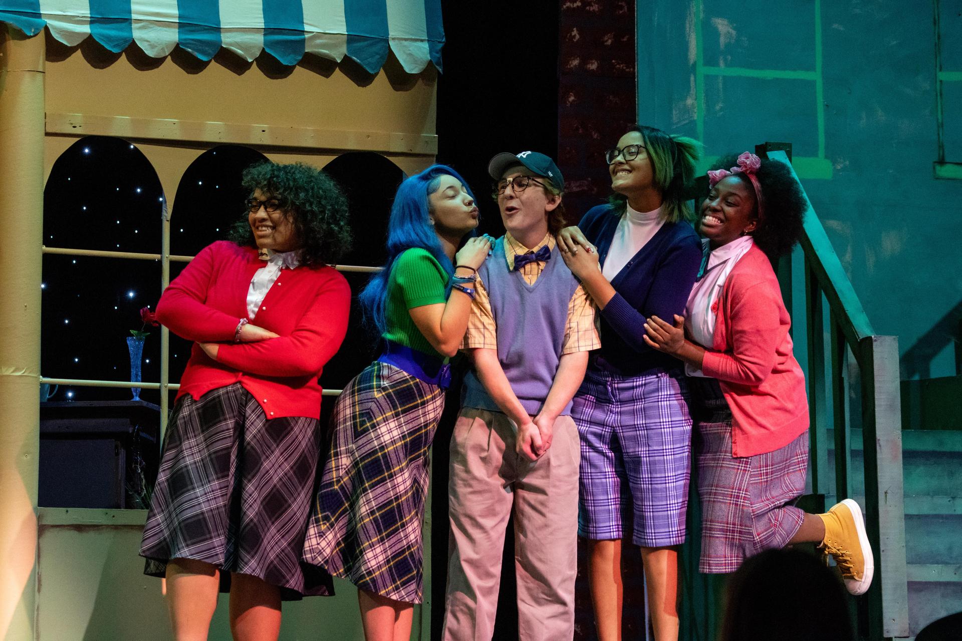 A scene from Little Shop of Horrors
