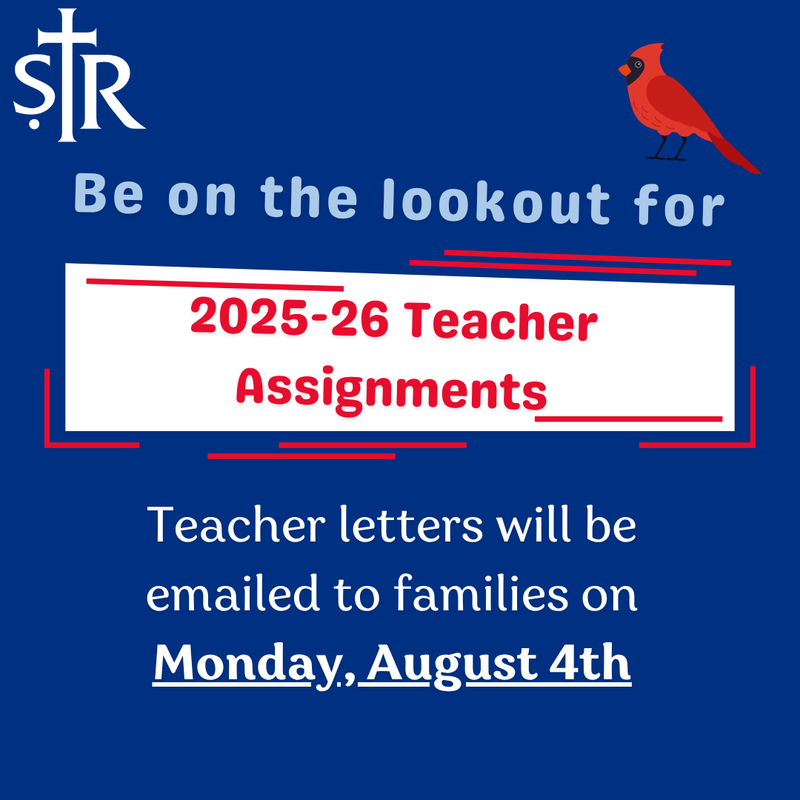 2025-26 Teacher Assignment Letters