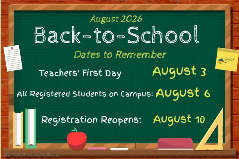 Back-to-School Dates to Remember