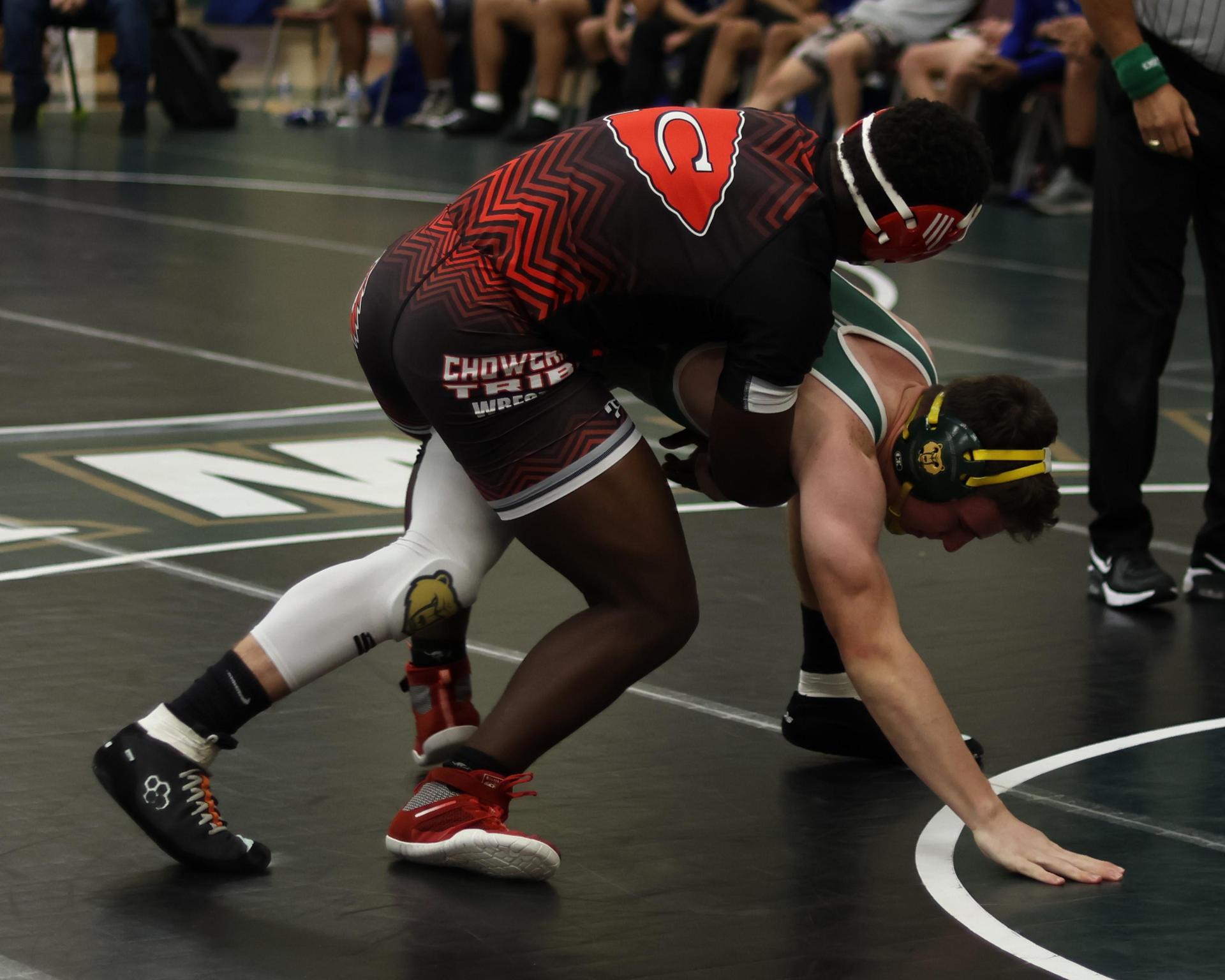 boys wrestling at liberty duals