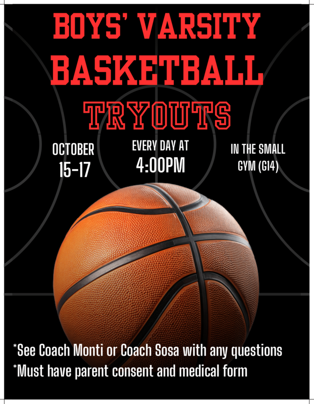 boys basketball tryouts