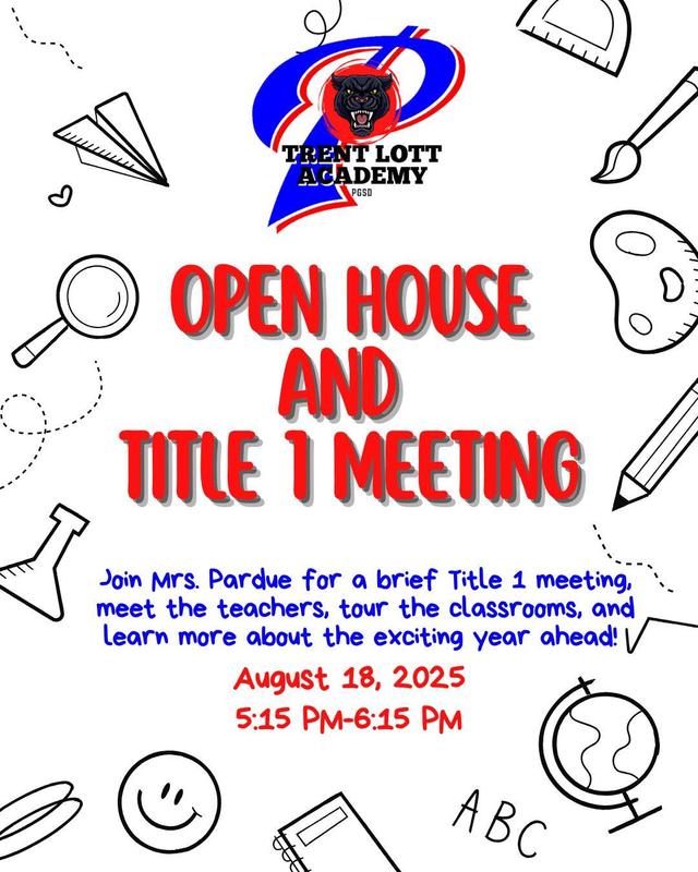 Open House & Title I Meeting