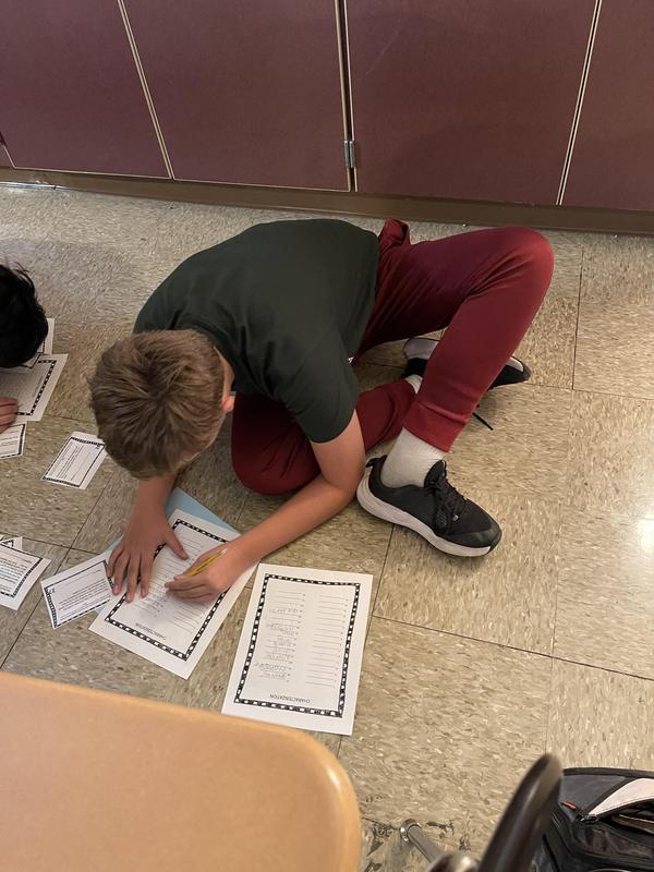 Students master the art of reading between the lines