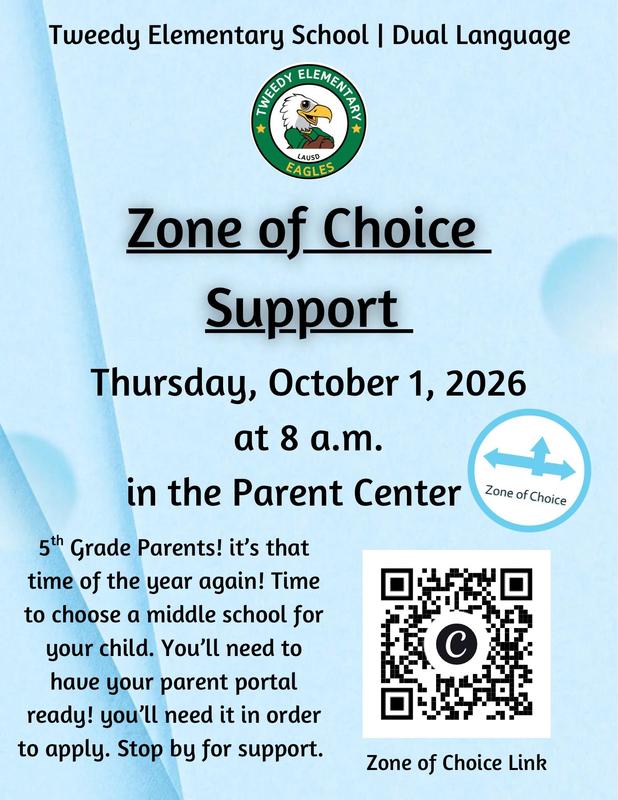 zone of choice parent flyer