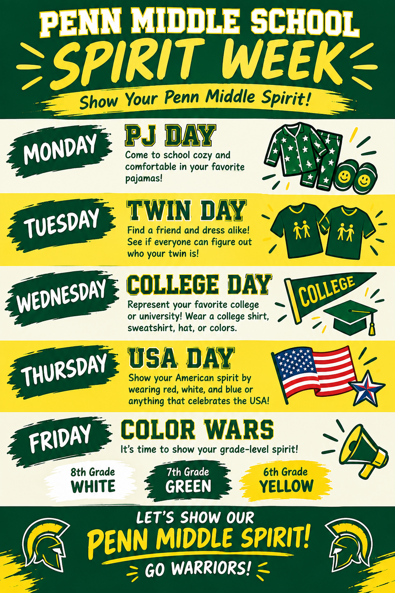 spirit week themes
