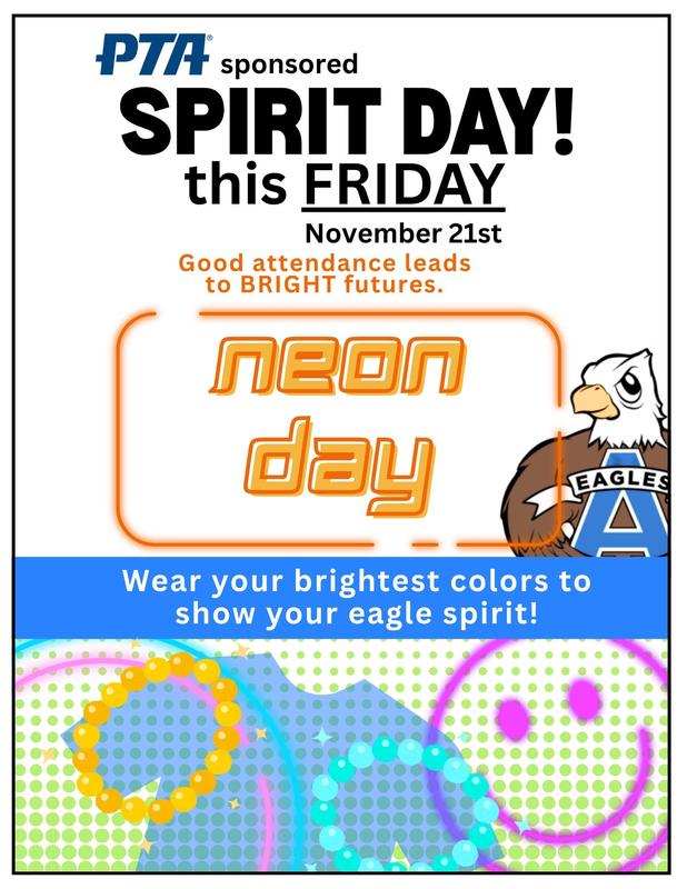 Neon day flyer English