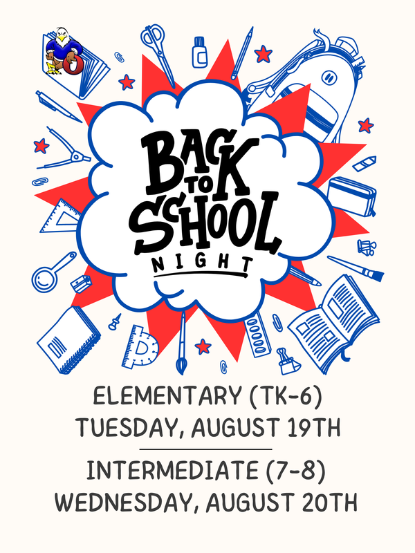 Back To School Night Coming Soon