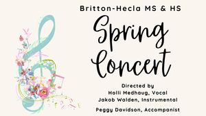 2026 Spring Concert graphic