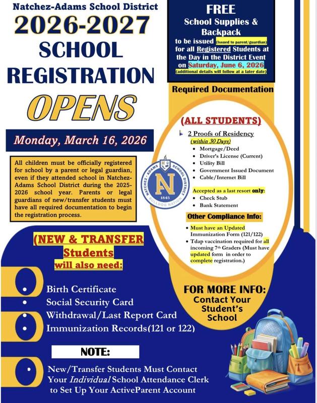 Flyer for Registration