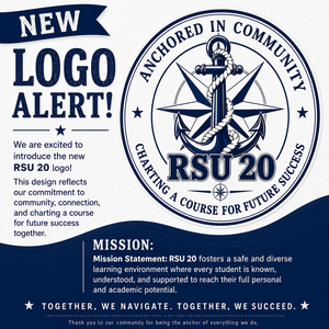 New Logo Alert, Image: compass with anchor.
