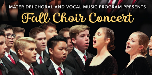 Fall Choir Concert November 1 Featured Photo