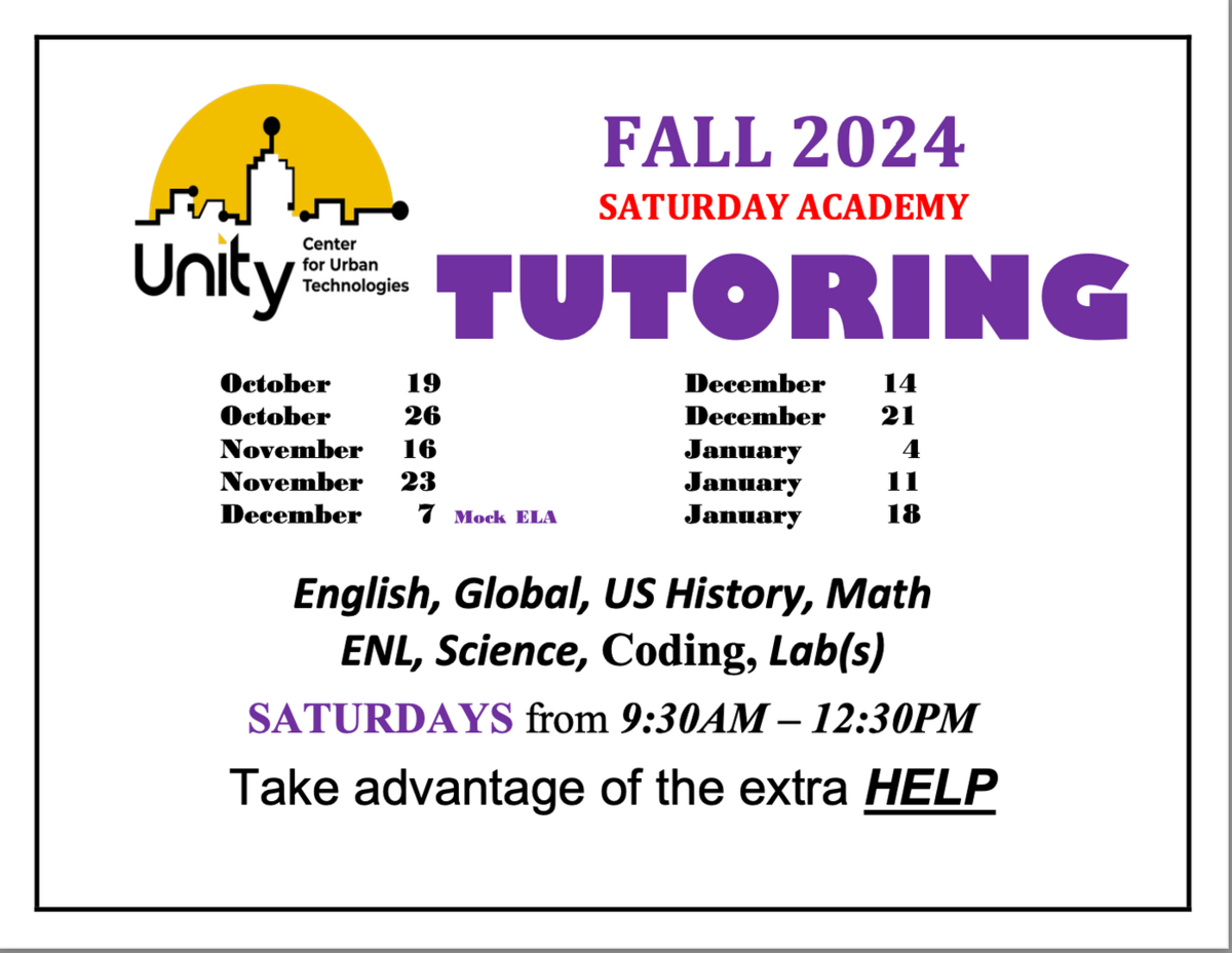Tutoring is Here!