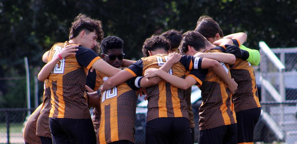 soccer huddle