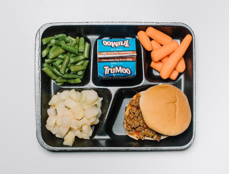 School lunch tray