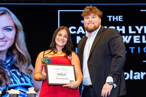 The McDowell scholarship winner and rep