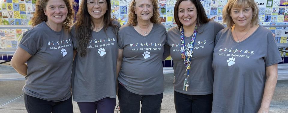 Our office staff puts the heart in Hart Middle School
