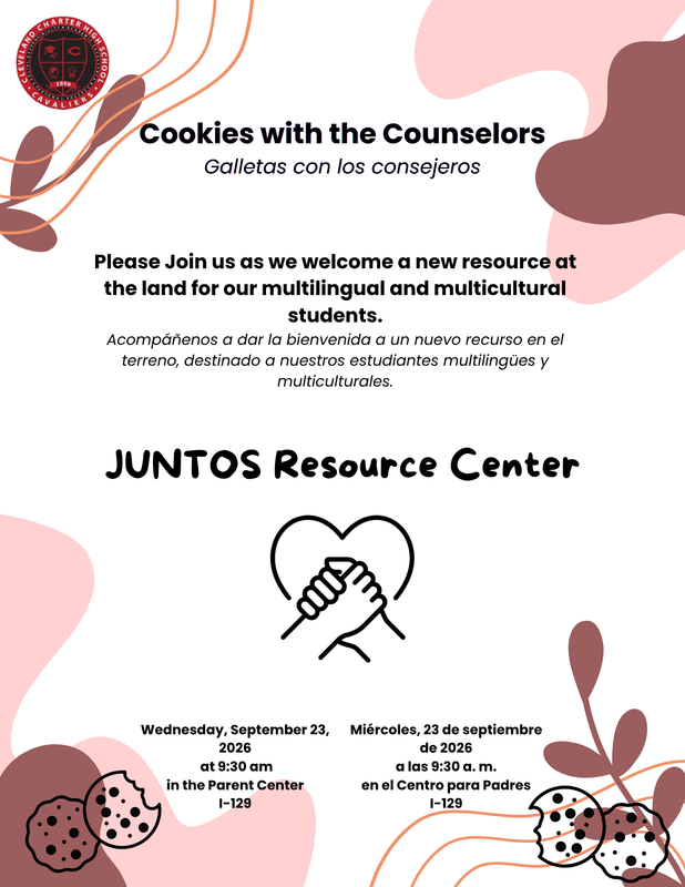 Cookies with Counselor and Juntos Resource Center Grand Opening Featured Photo