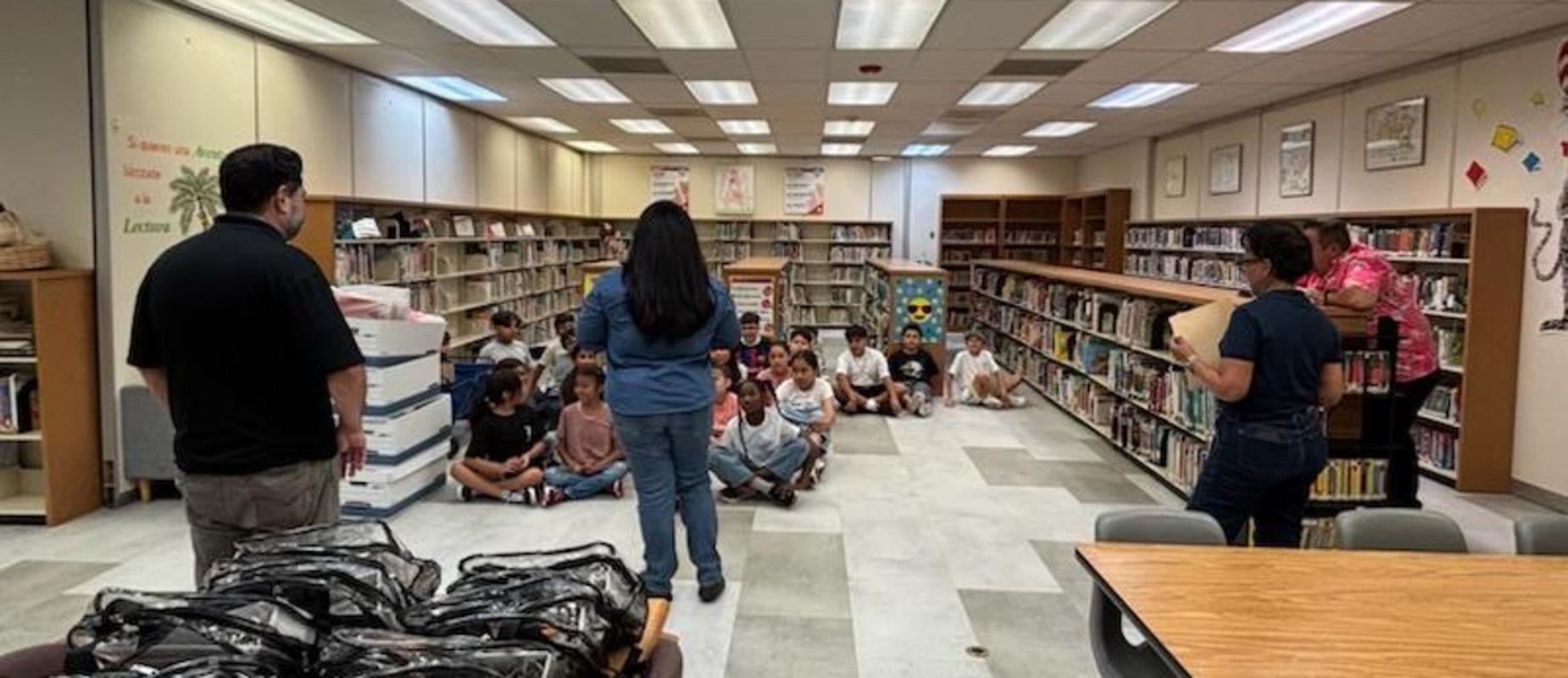 Backpack giveaway