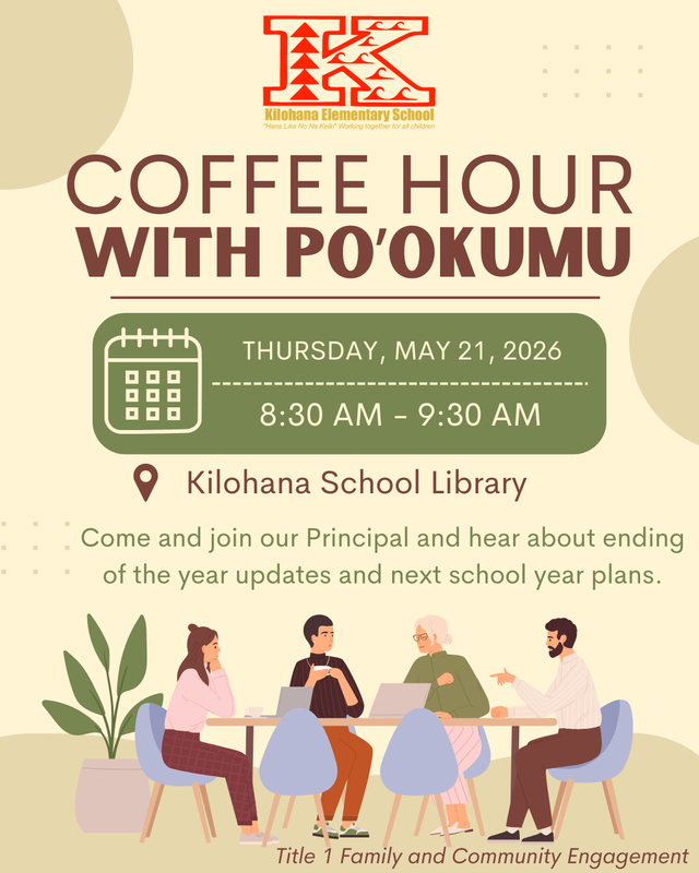 Coffee Hour with Pookumu