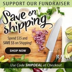 Rada shipping coupon
