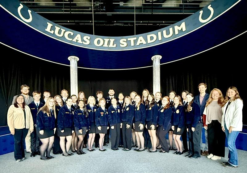 Oakland High FFA members at National Convnention