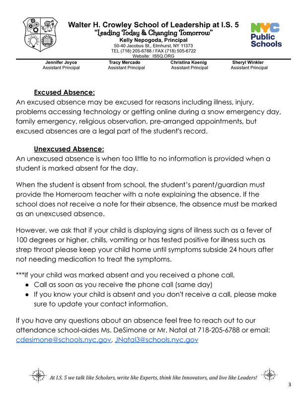Attendance Policy