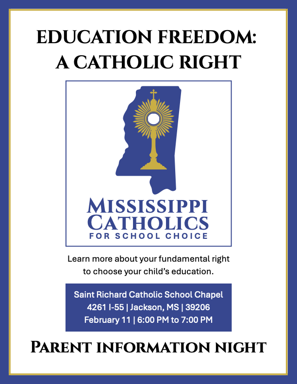 MS Catholics for School Choice: Parent Info Night Featured Photo