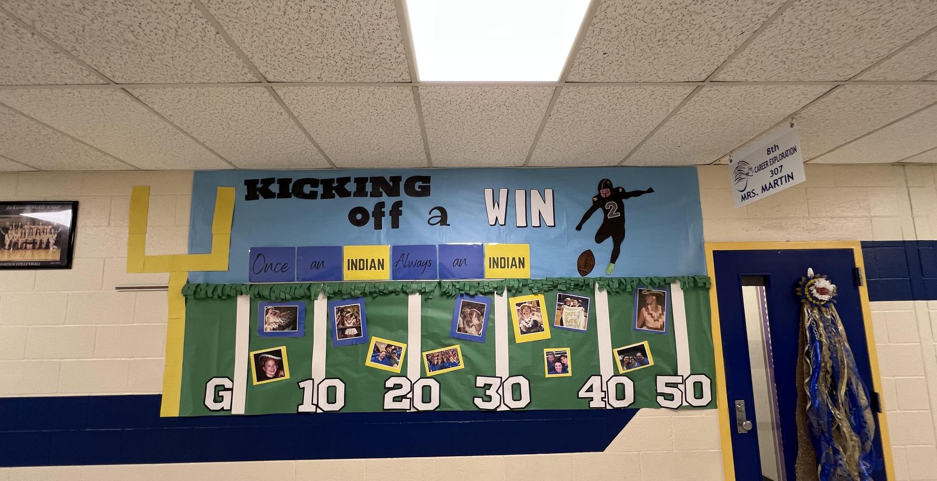 Classroom door