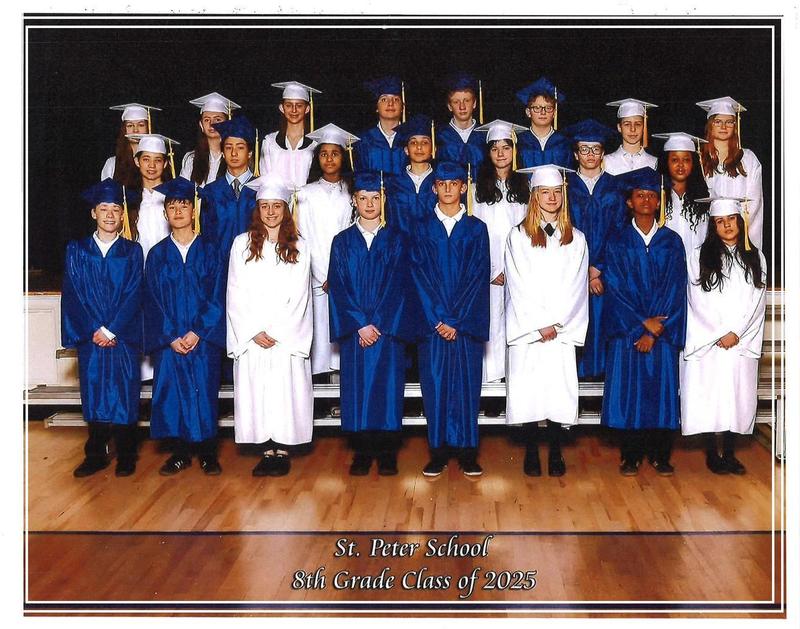 Saint Peter School 8th Grade Class of 2025