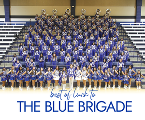 Best of luck to The Blue Brigade at State Contest