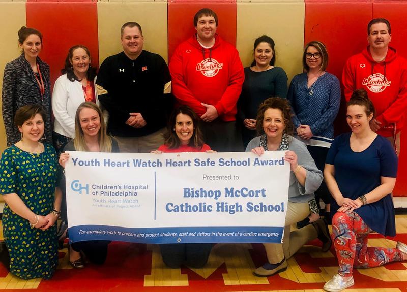McCort Catholic is "Heart Safe" McCort Catholic High School
