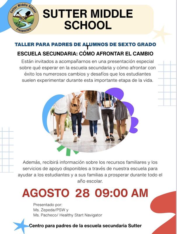 Meeting Flyer Spanish