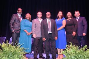 Sheriff Bryant “Wally” Jones and his team proudly attended the Inauguration Ceremony for Mayor Bruce Mullins and the newly sworn-in Board of Selectmen and Selectwomen for the City of McComb