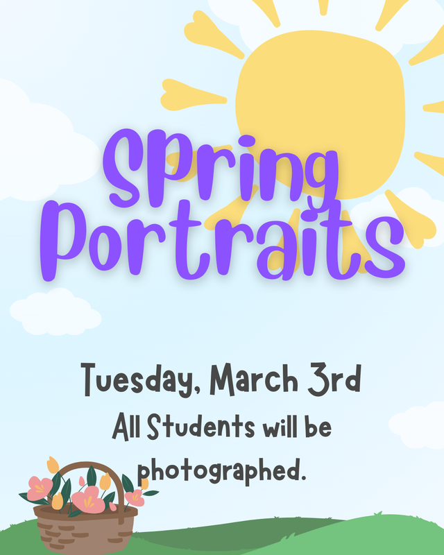 Spring Portraits - Tuesday, March 3rd Thumbnail Image