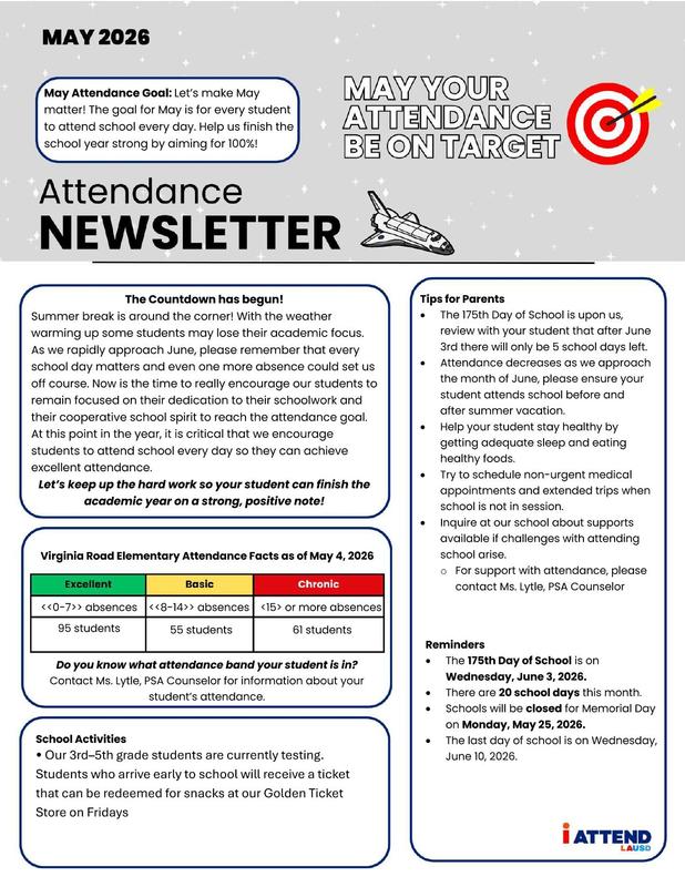 May Newsletter ( ENGLISH)