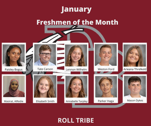 freshmen of the month