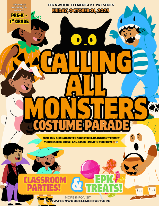Calling All Monsters Costume Parade Pk-1st Grade Thumbnail Image