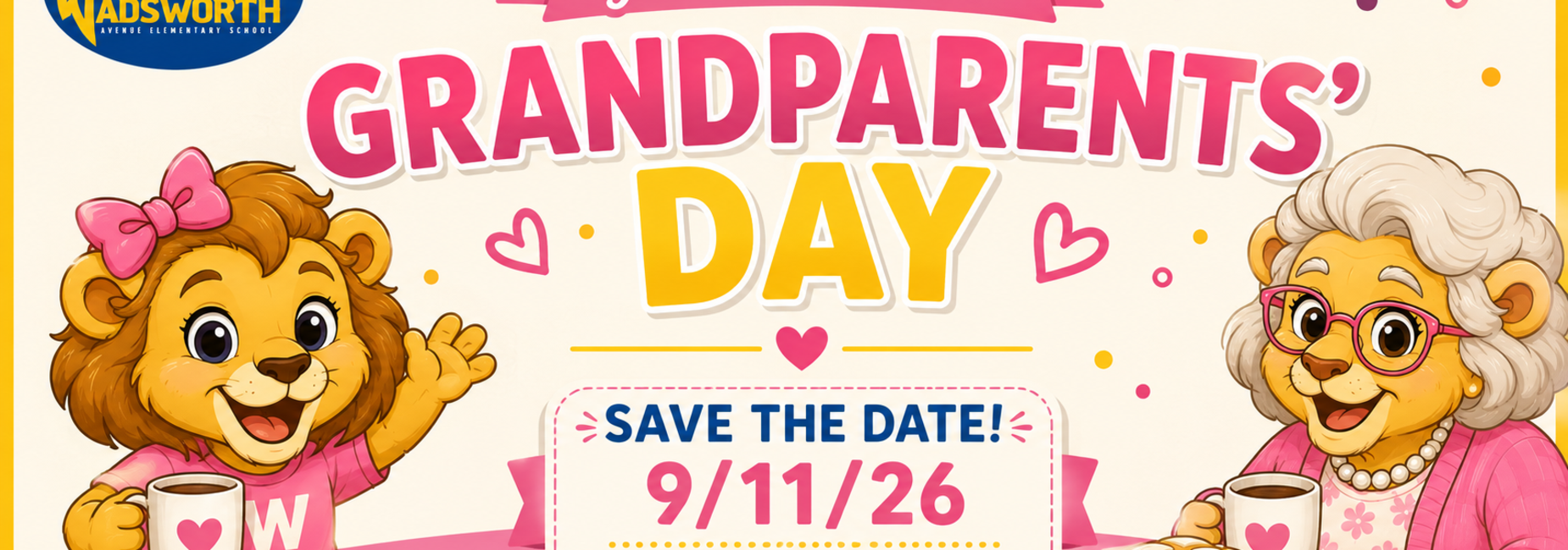Save the Date pink