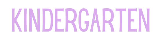 kindergarten