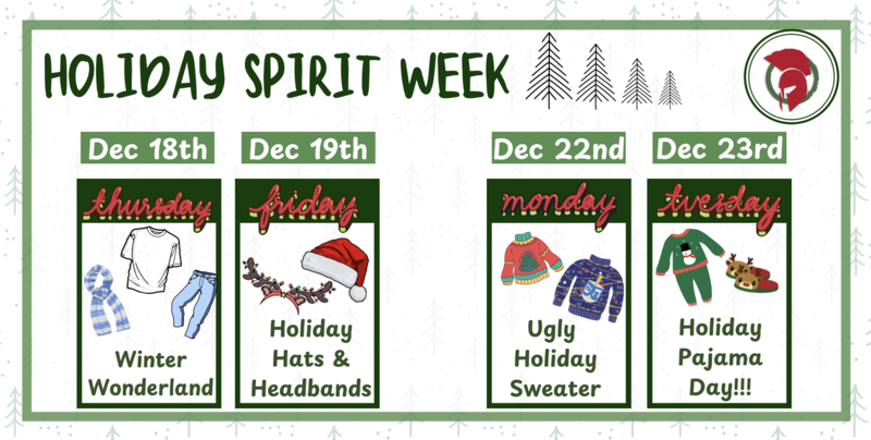 Holiday Spirit Week