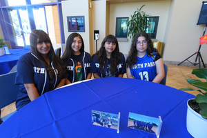 NPHS 2026 Athletics Banquet, Students pose for a group photo
