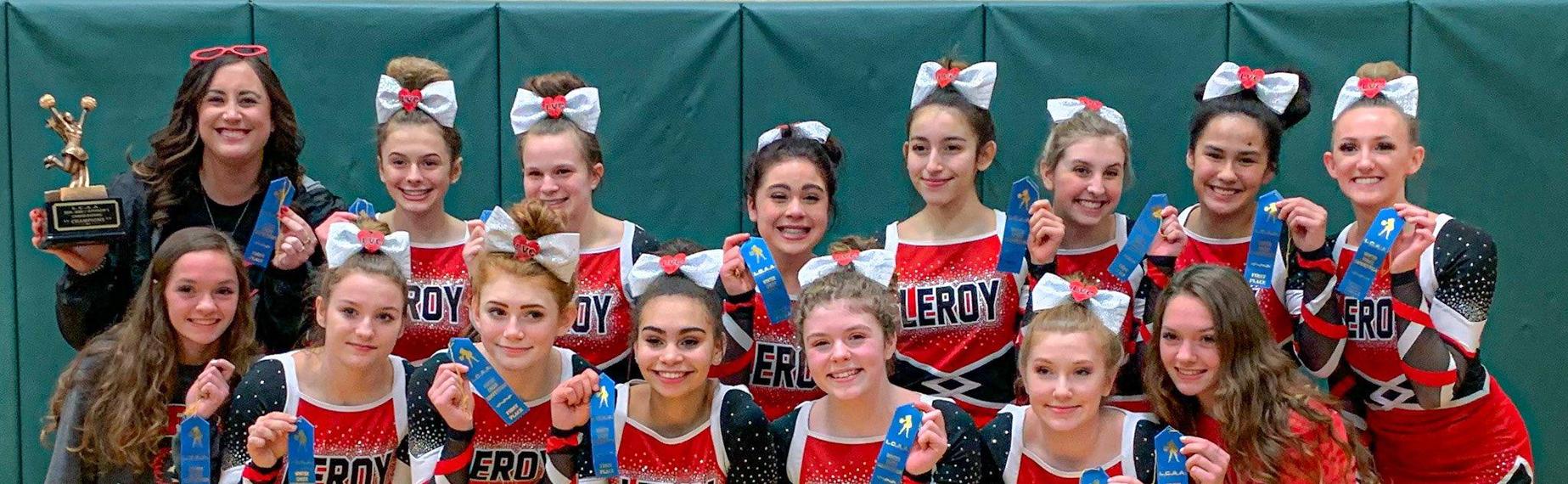 1st place for Cheerleaders
