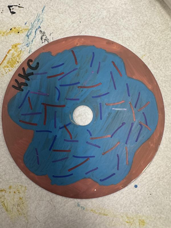 Painted CD